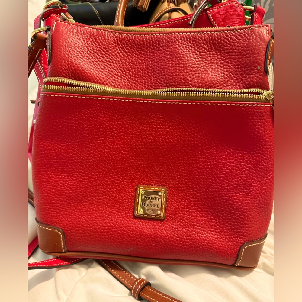 Dooney & Bourke Red Crossbody Bag NWOT